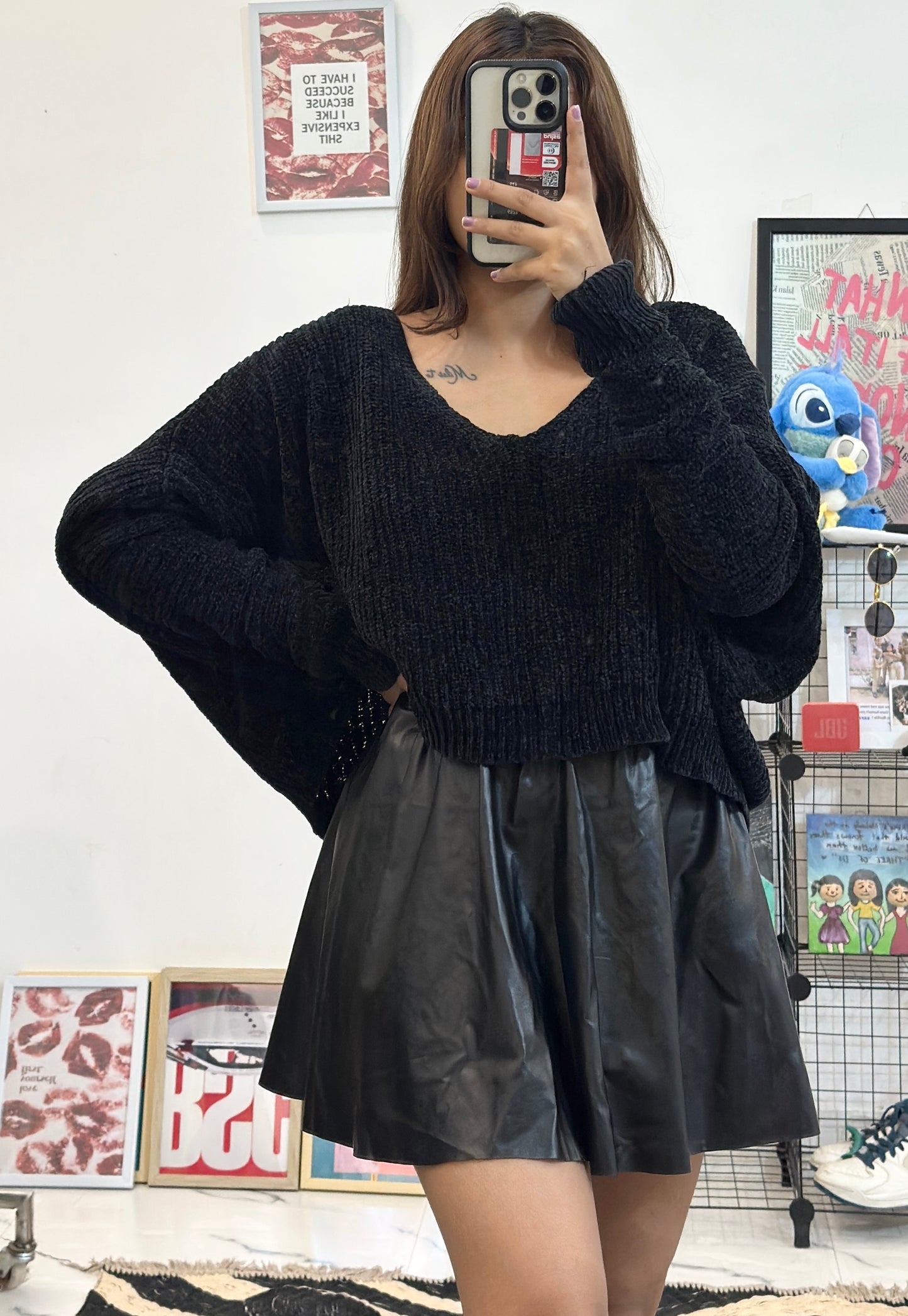 Oversized Chanel sweater (46-48)