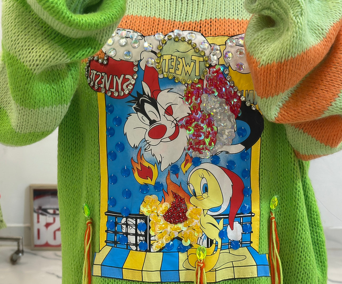 Oversized Korean sweater (46-48)