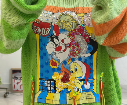 Oversized Korean sweater (46-48)