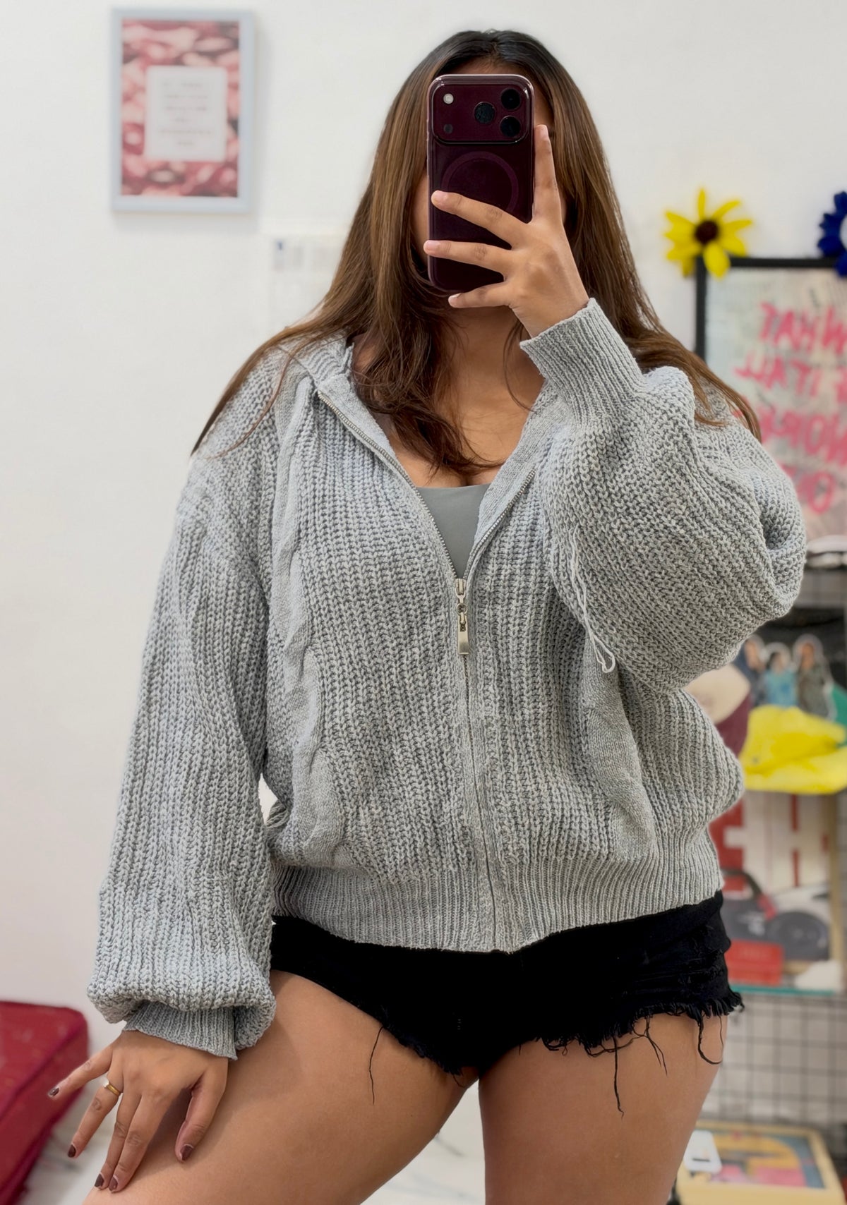 Oversized Korean zipper (42-44)