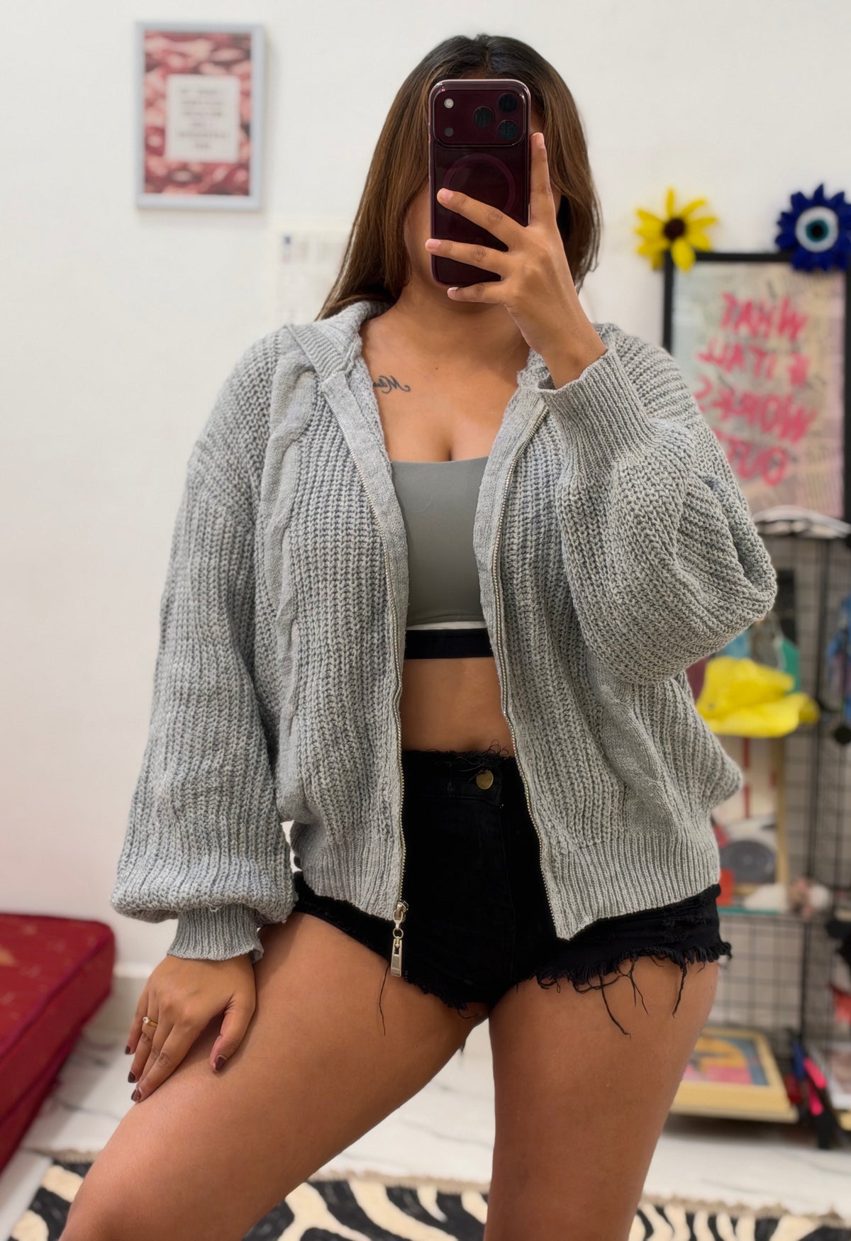 Oversized Korean zipper (42-44)