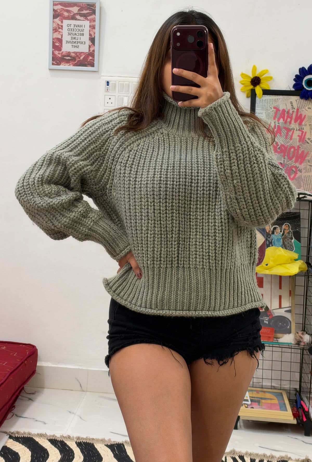 Hnm korean sweater (34-38)