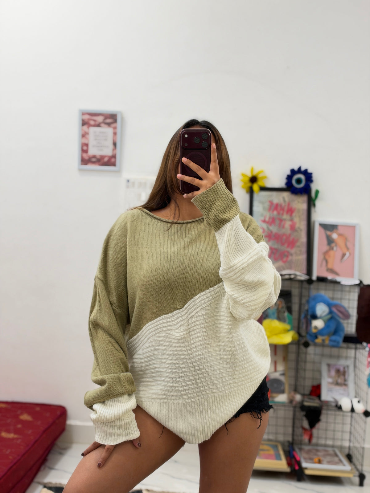 Oversized Korean sweater (42-44)
