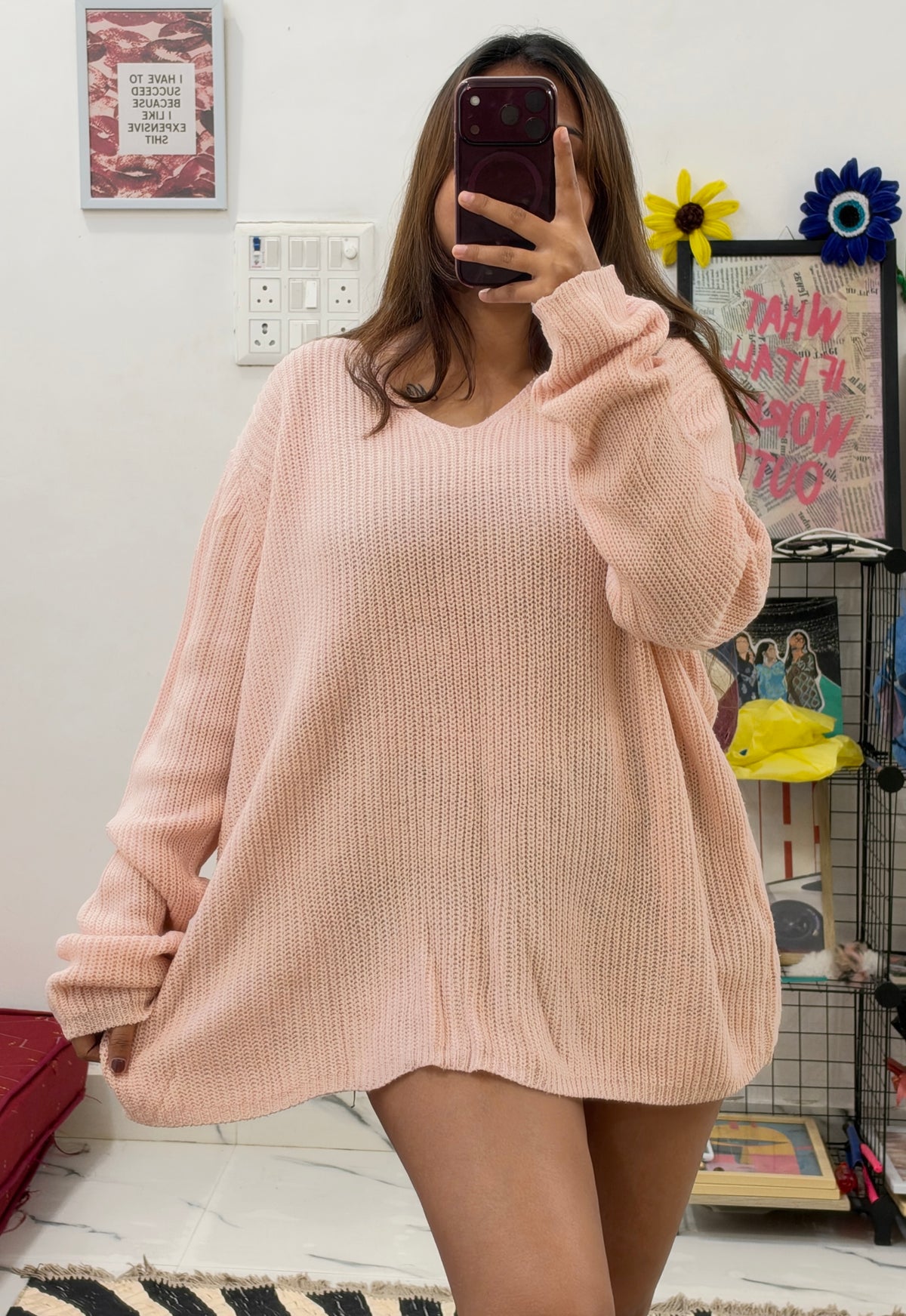 Oversized Korean sweater (42-44)