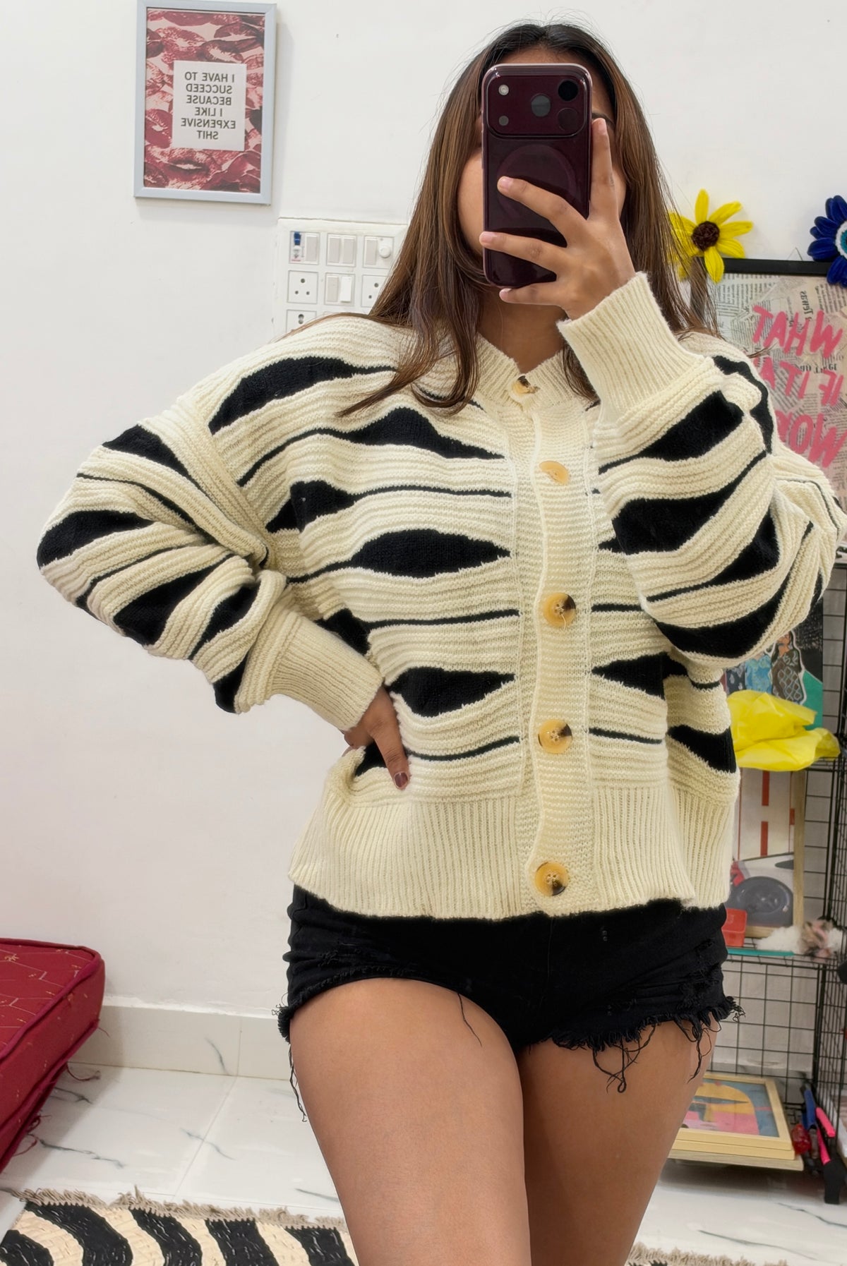 Oversized pretty cardigan (40-42)