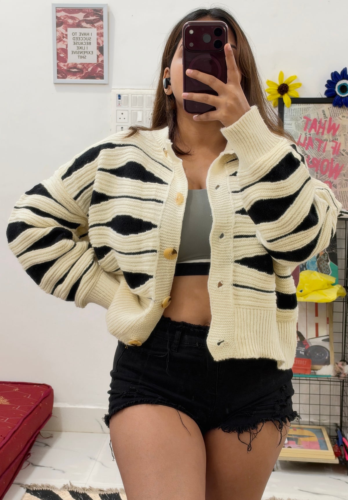 Oversized pretty cardigan (40-42)