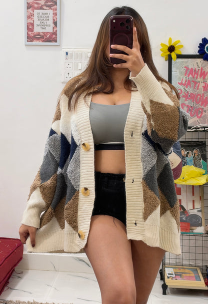 Oversized cardigan (42-44)