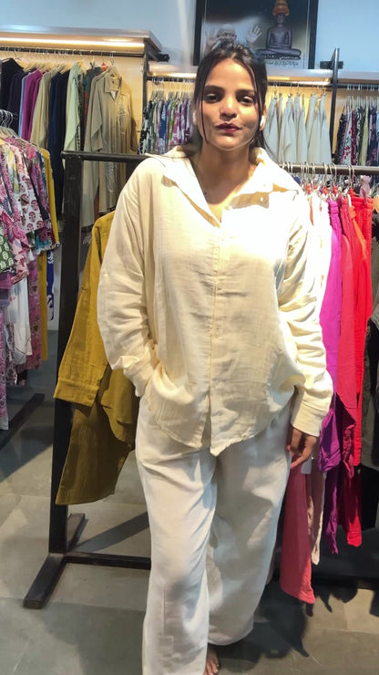 Pretty freesize cotton Cordset (upto 40-44)