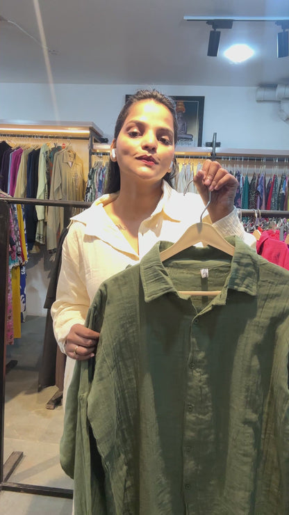 Pretty freesize cotton Cordset (upto 40-44)