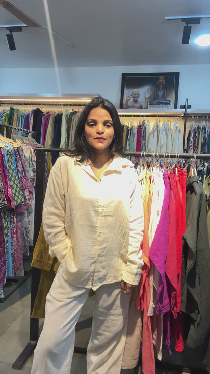 Pretty freesize cotton Cordset (upto 40-44)